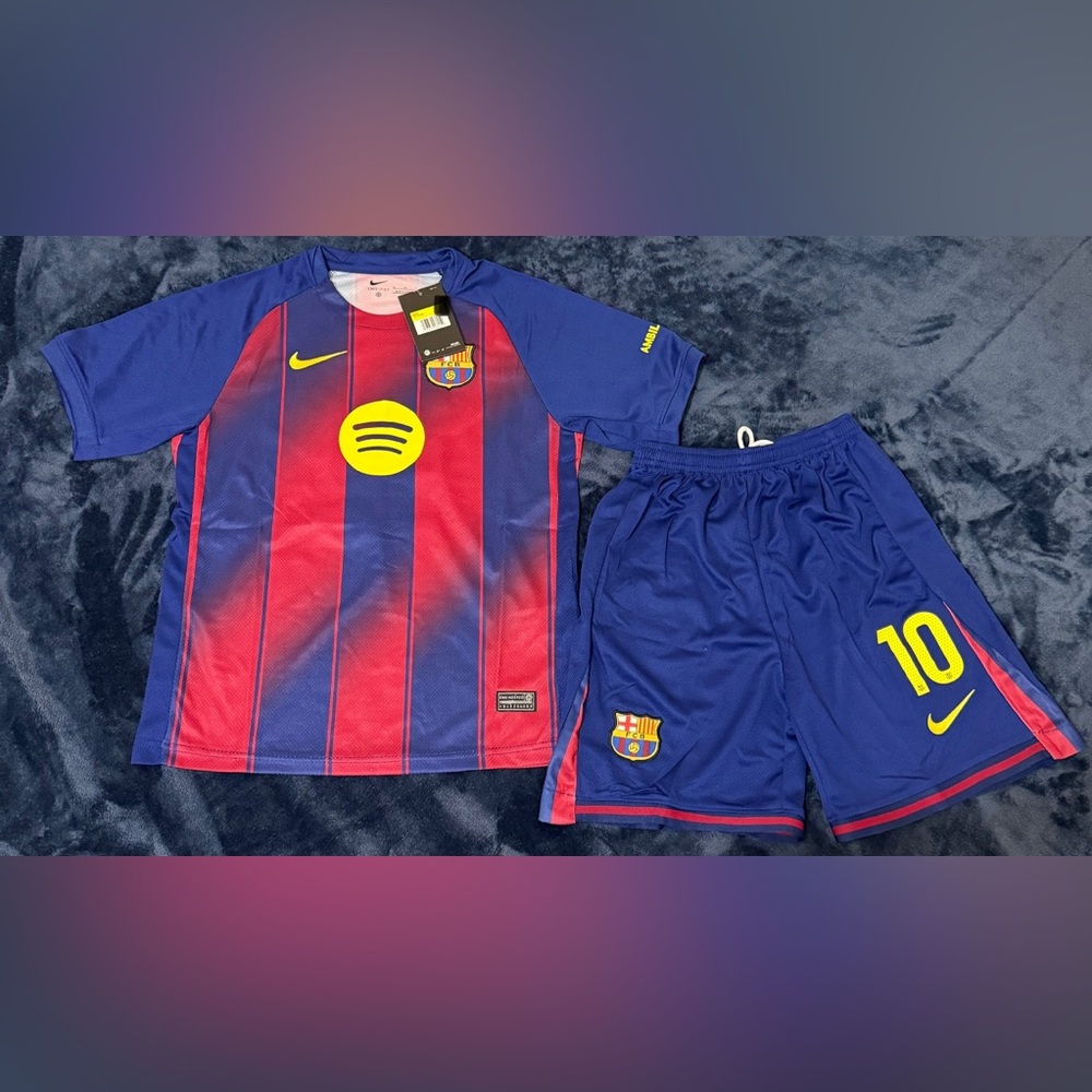 FC Barcelona Kids Soccer Jersey Lamine Yamal #10